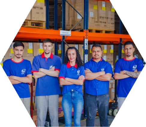 Colaboradores da DFT Logística